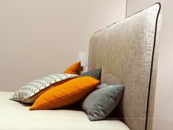 Exclusives Polsterbett Garda - Detail