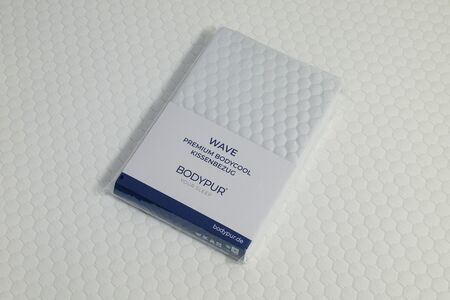 Bodycool Kissenbezug in der Verpackung für das Modell Wave