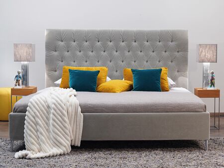 Exclusives Polsterbett Bardolino Frontal