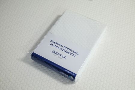 Bodycool Matratzenbezug in der Verpackung